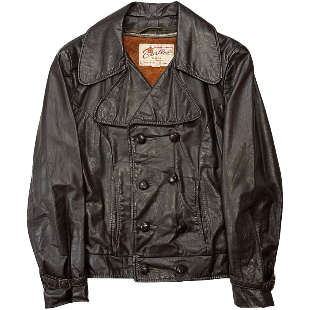 Vintage Excelled Leather Jacket - M