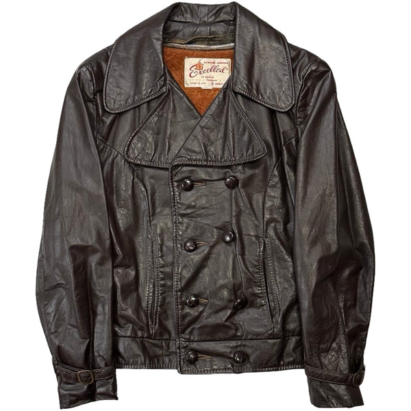 Vintage Excelled Leather Jacket - M