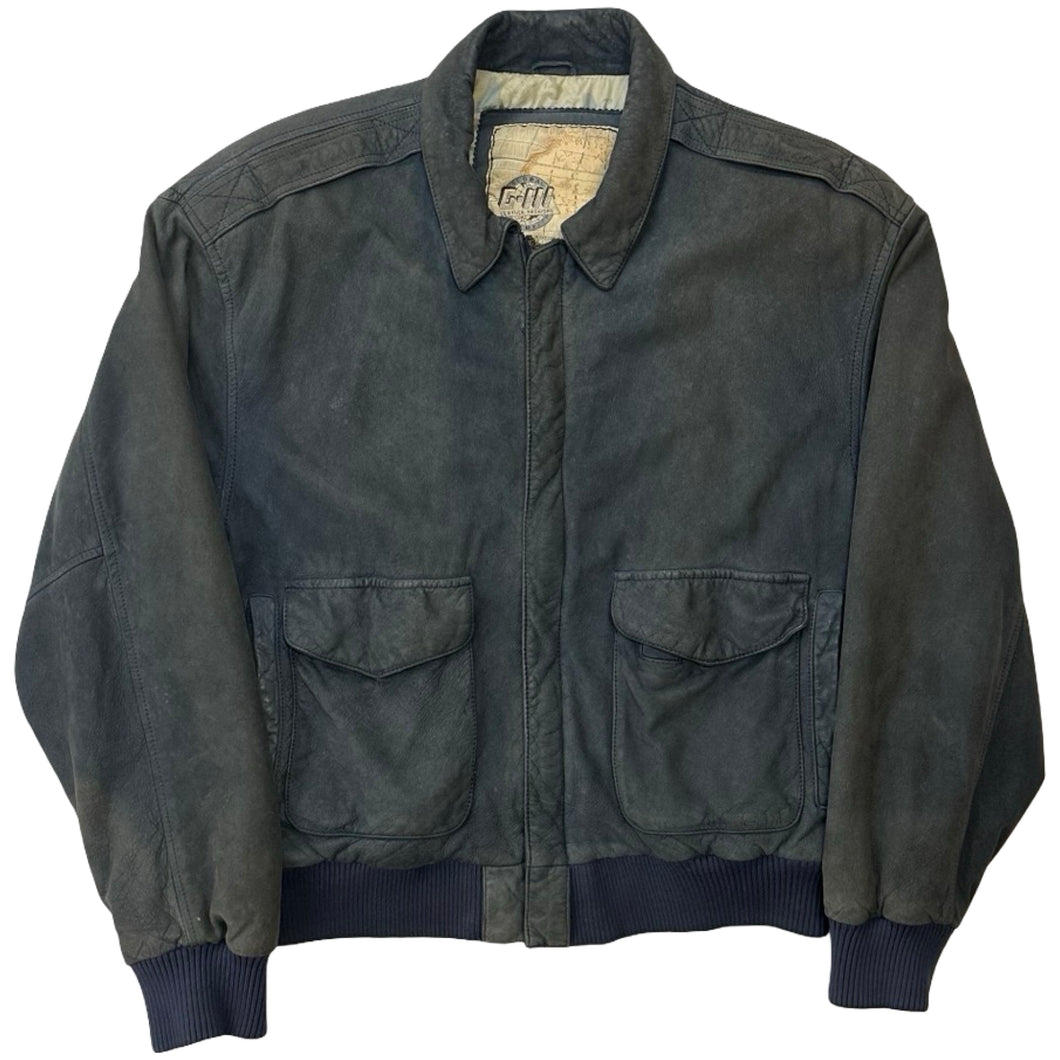 Vintage G-III Leather Bomber - M