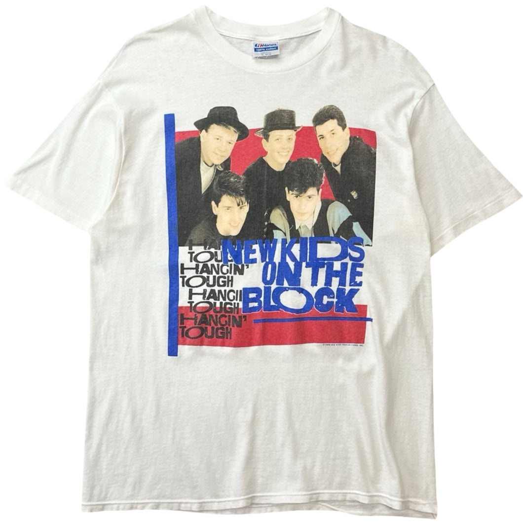 Vintage 1989 New Kids On The Block ‘Hanging Tough’ Tee - XL