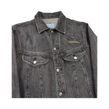 Load image into Gallery viewer, Vintage Trackwest Denim Jacket - M
