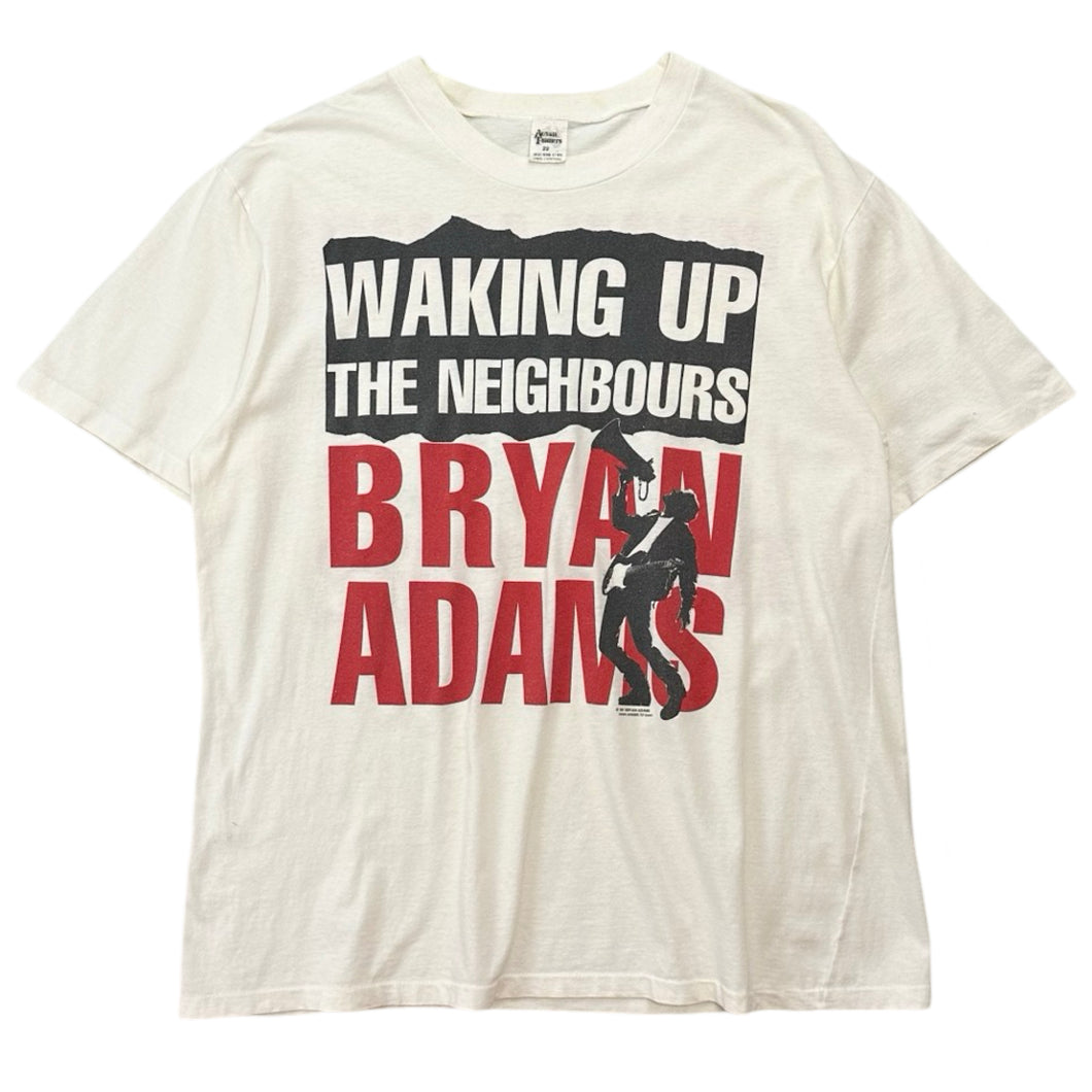 Vintage 1992 Bryan Adams 'Waking Up The Neighbours' Aus Tour Tee - XL