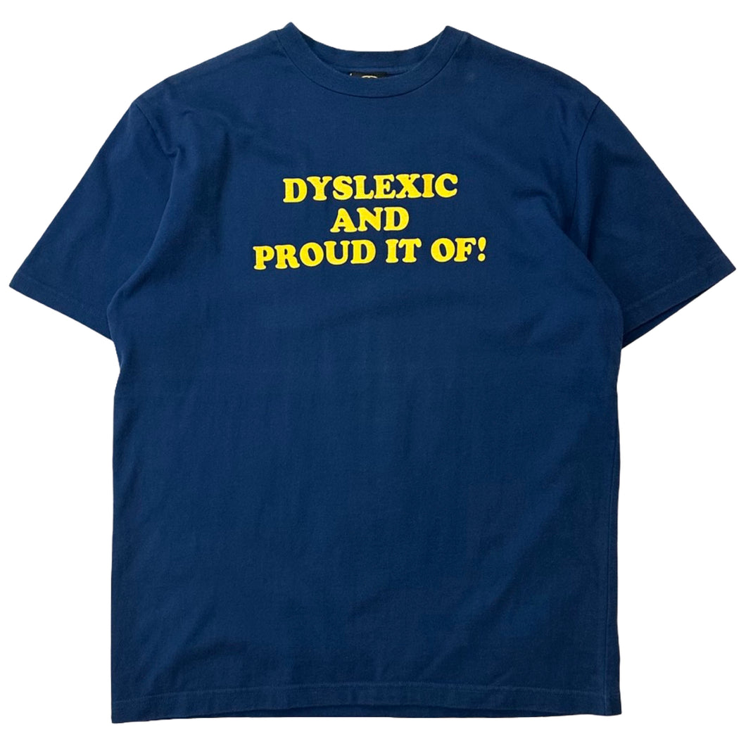Vintage 'Dyslexic And Proud It Of!' Tee - L
