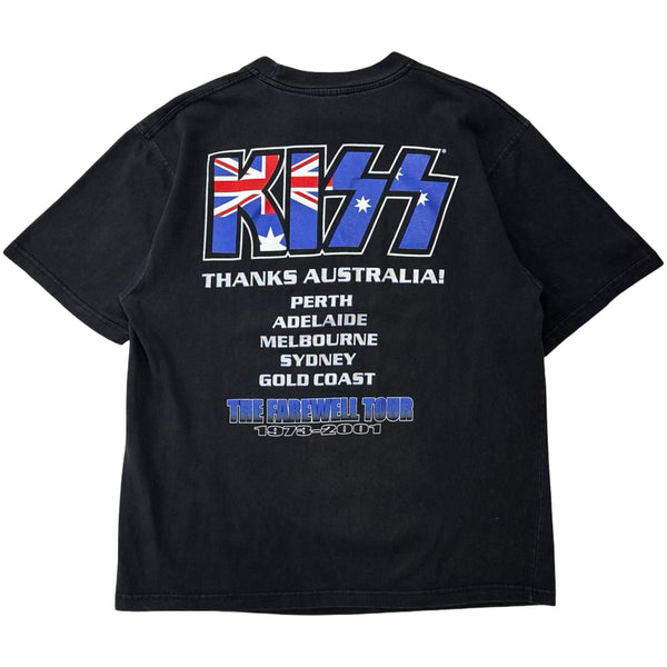 2001 Kiss 'The Farewell Tour' Australia Tee - L