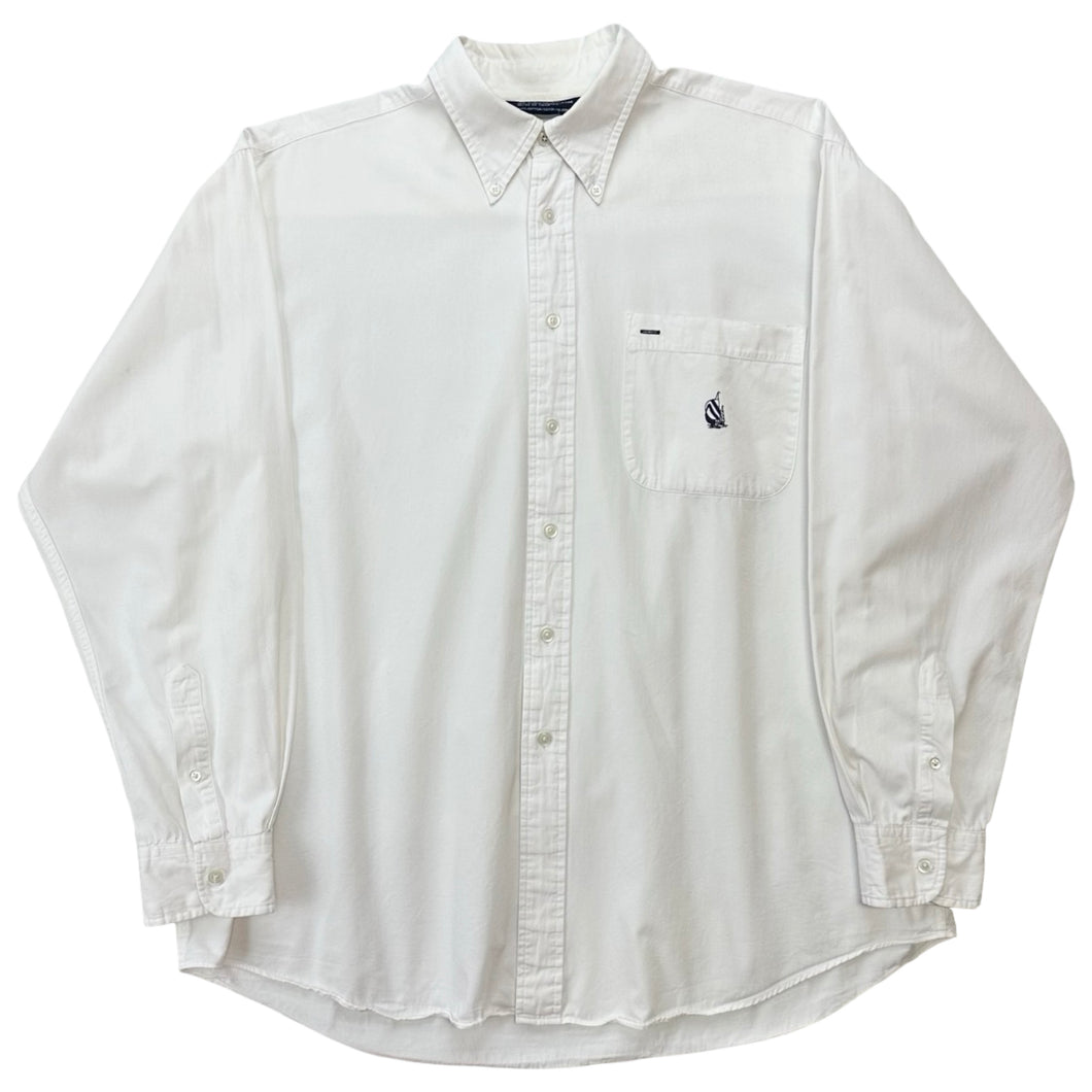 Vintage Nautica Long Sleeve Button Down - L