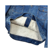 Load image into Gallery viewer, Vintage Wrangler Sherpa Lined Denim Jacket - XL
