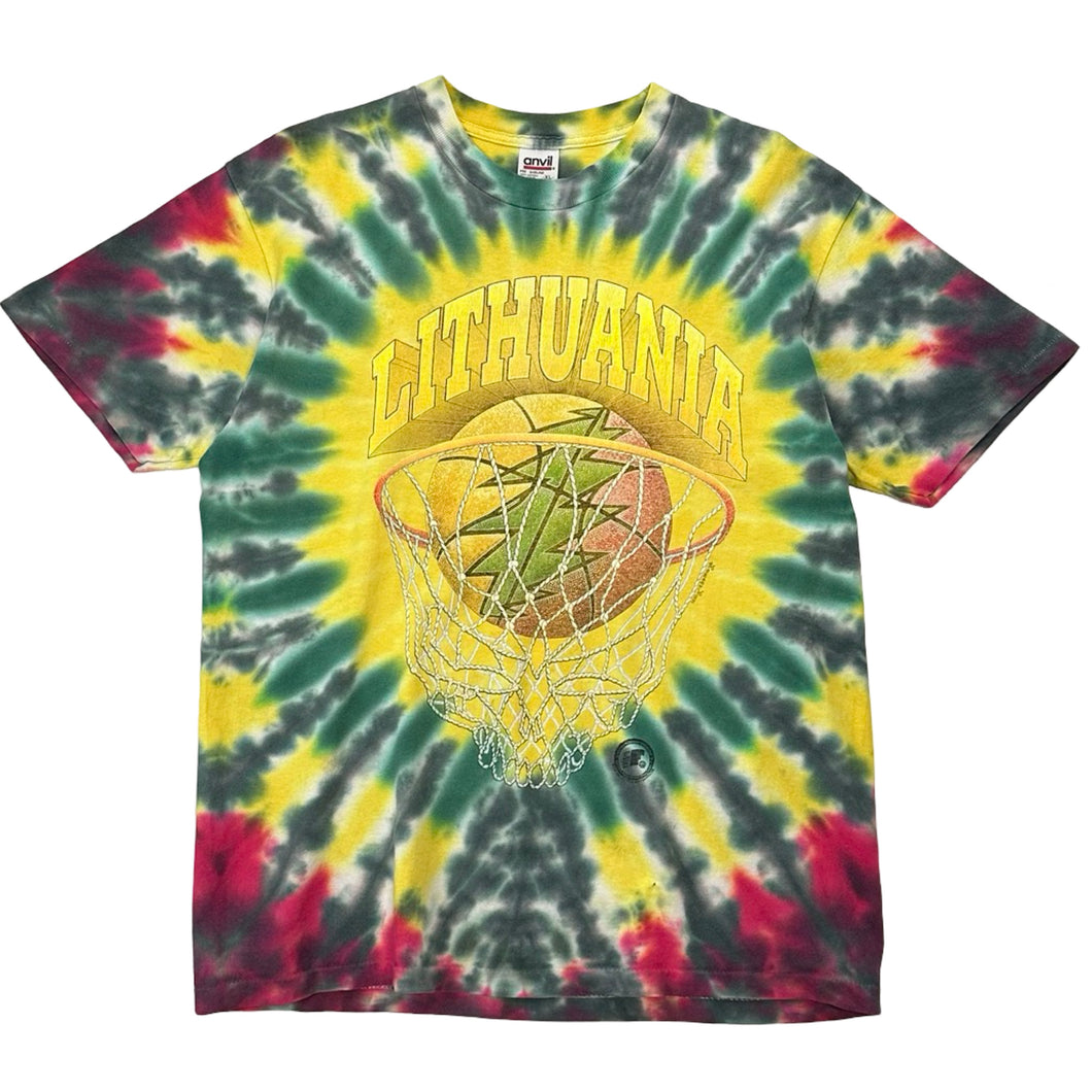 Vintage 1996 Grateful Dead Lithuania Tie Dye - XL