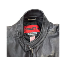 Load image into Gallery viewer, Vintage Ducati Leather Motorcycle Jacket - M
