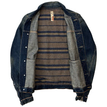 Load image into Gallery viewer, Hard Yakka 22 Blanket Lined Denim Jacket - S
