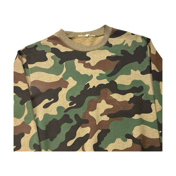 Vintage Camo Crew Neck - L