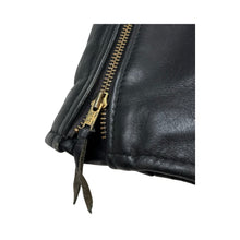 Load image into Gallery viewer, Vintage Leather Biker Jacket - S
