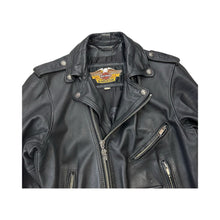 Load image into Gallery viewer, Harley-Davidson Leather Biker Jacket - M
