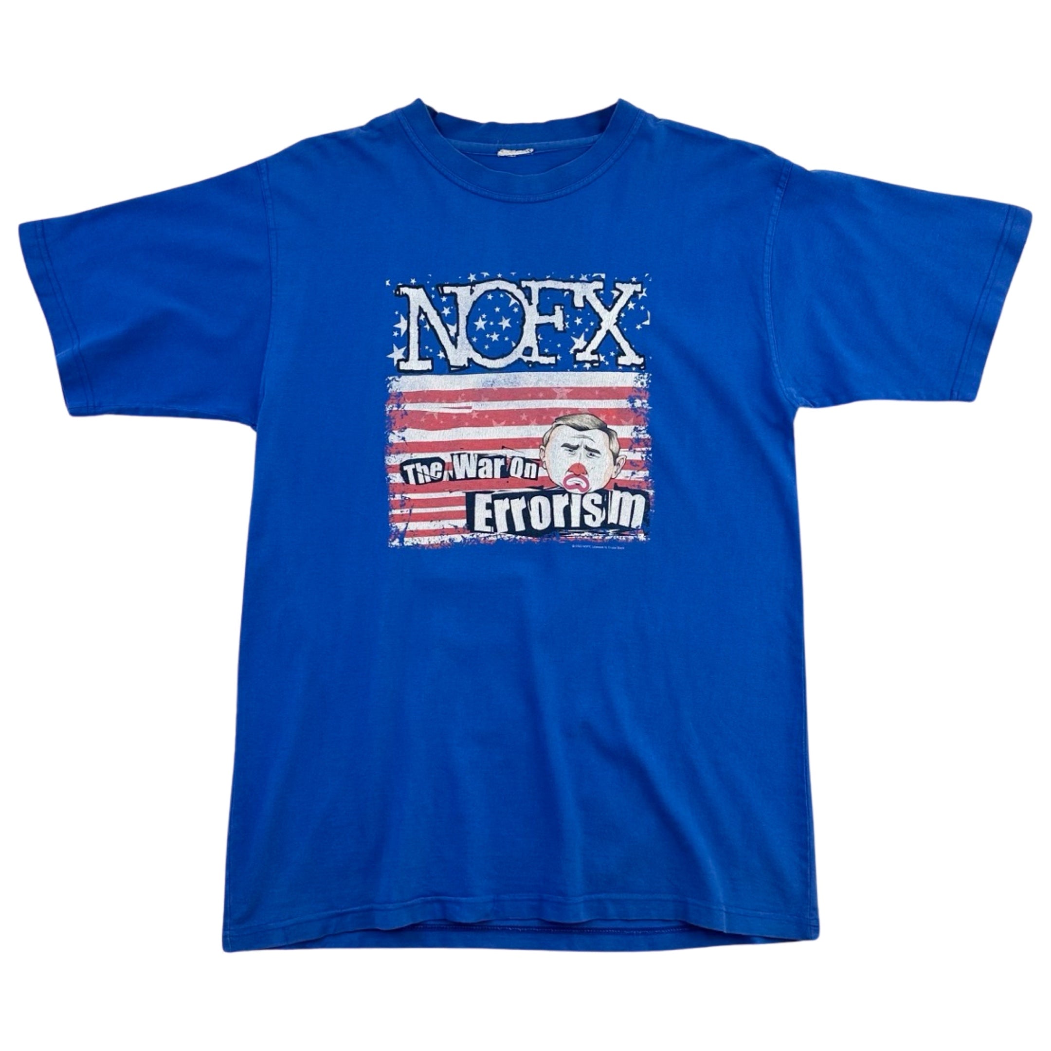 Vintage 2003 NOFX 'The War On Errorism' Tee - L – IRREPLACEABLE STORE