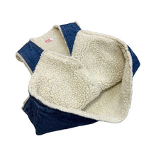 Load image into Gallery viewer, Vintage Levi’s Sherpa Lined Denim Vest - M
