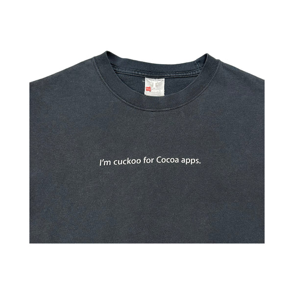 Y2K Apple 'I'm Cuckoo For Cocoa Apps.' Tee - L