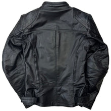 Load image into Gallery viewer, Leather Motorcycle Jacket - S
