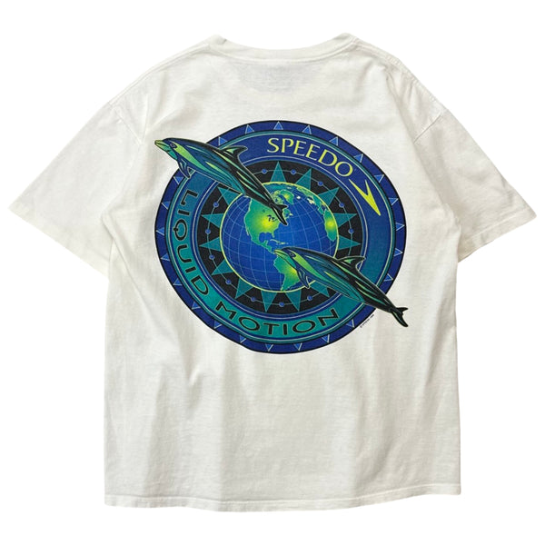 Vintage 1996 Speedo ‘Liquid Motion’ Tee - L