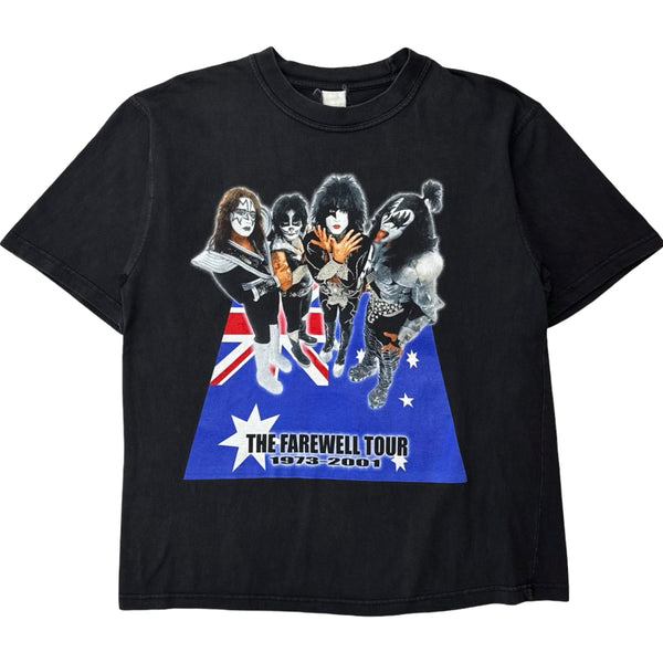 2001 Kiss 'The Farewell Tour' Australia Tee - L
