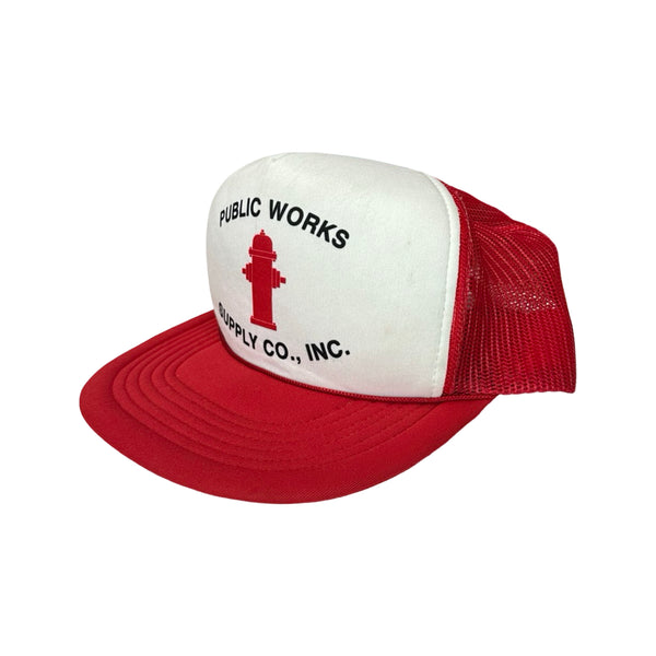 Vintage Public Works Supply Co. Trucker Cap