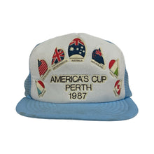 Load image into Gallery viewer, Vintage 1987 America’s Cup Perth Trucker Cap
