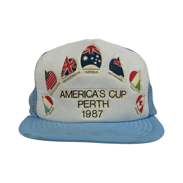 Vintage 1987 America’s Cup Perth Trucker Cap