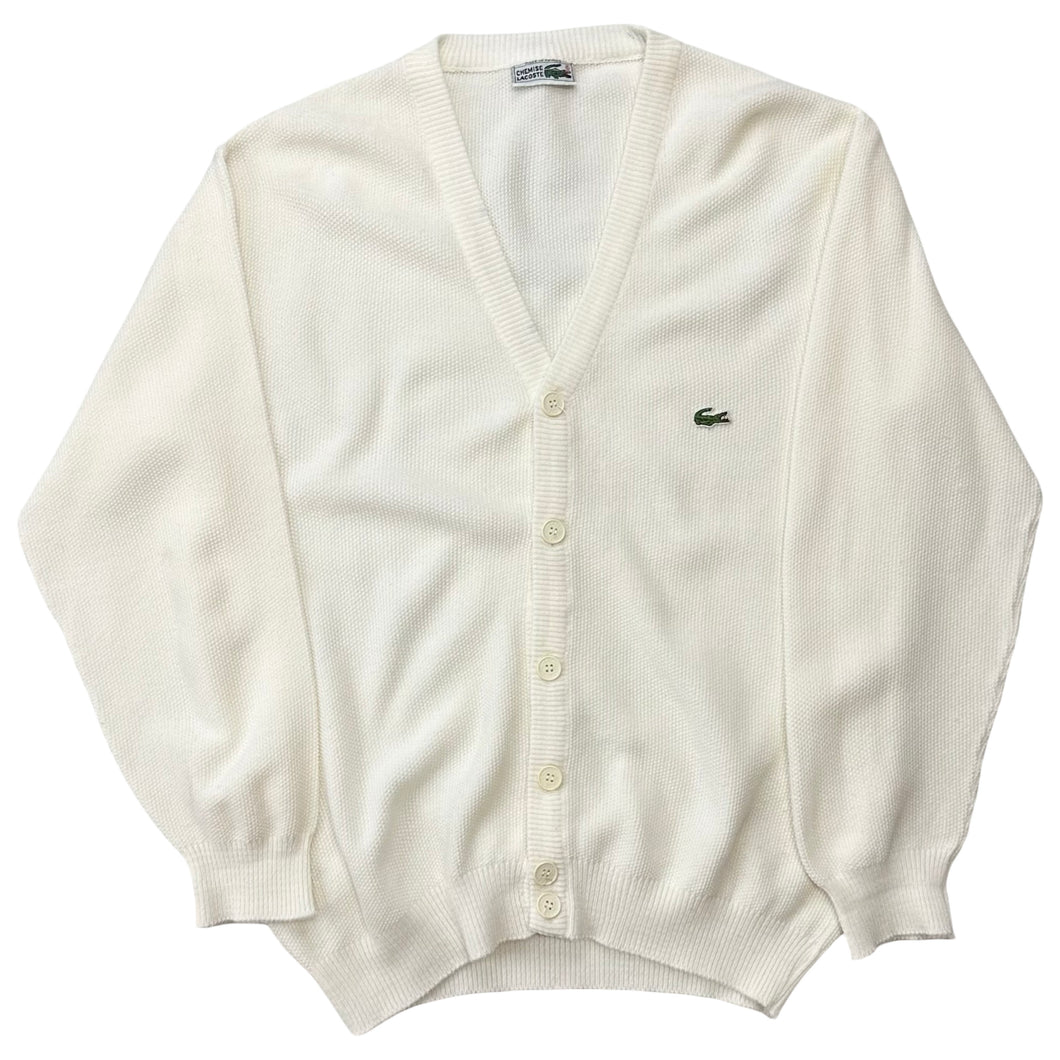 Vintage Chemise Lacoste Knitted Cardigan - M