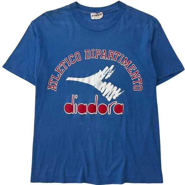 Vintage Diadora 'Atletico Dipartimento' Tee - M