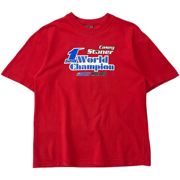 2007 Casey Stoner World Champion MotoGP Tee - M