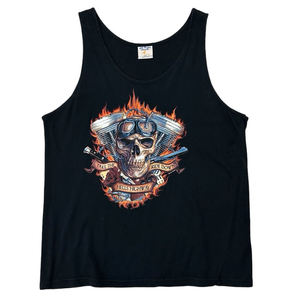 Vintage Hells Highway Singlet - XL