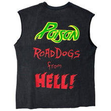 Load image into Gallery viewer, Vintage 1990 Poison ‘Flesh &amp; Blood’ Tour Cut-Off Tee - L
