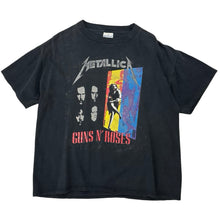 Load image into Gallery viewer, Vintage 1992 Metallica / Guns N&#39; Roses Tour Tee - XL
