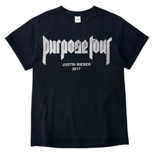 Load image into Gallery viewer, 2017 Justin Bieber ‘Purpose’ Tour Tee - M
