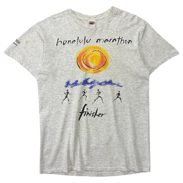 Vintage 1993 Nike Honolulu Marathon Finisher Tee - L