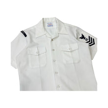 Load image into Gallery viewer, Vintage U.S. Navy Button Up Shirt - XL

