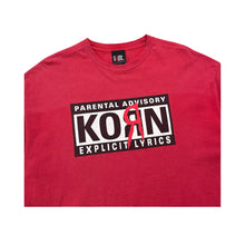 Load image into Gallery viewer, Vintage Korn ‘Parental Advisory’ Tee - XL
