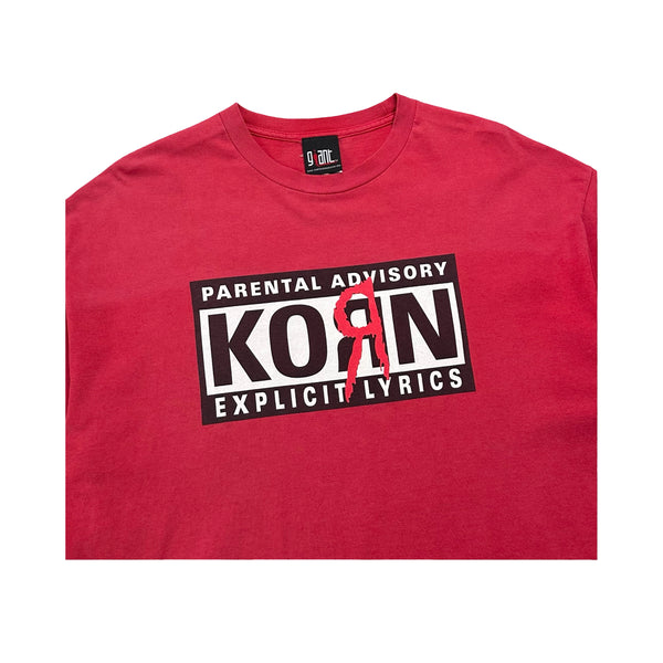 Vintage Korn ‘Parental Advisory’ Tee - XL