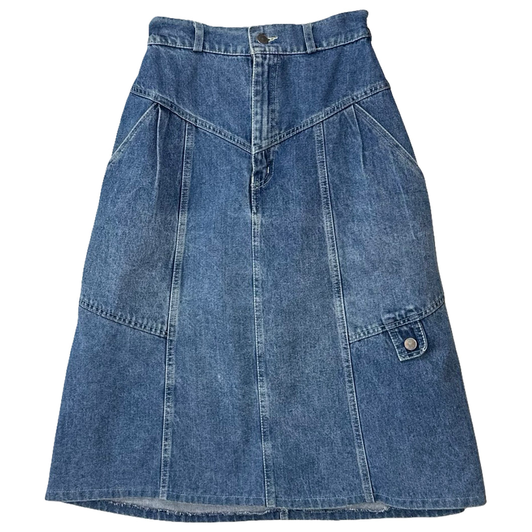 Vintage 777 Denim Skirt - 25 x 27.5