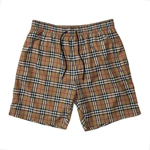 Burberry Check Board Shorts - M