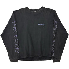 Load image into Gallery viewer, Vintage 1995 Fear Factory ‘Demanufacture’ Long Sleeve Tee - M
