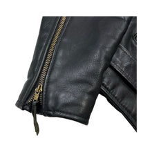 Load image into Gallery viewer, Vintage Leather Biker Jacket - S
