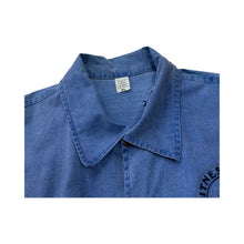 Load image into Gallery viewer, Vintage Black + Blue Fitness Jacket - S
