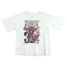 Load image into Gallery viewer, Vintage 1993 NBA Finals Chicago Bulls 3 Peat Tee - S
