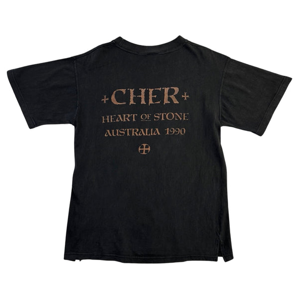 Vintage 1990 Cher 'Heart Of Stone' Australia Tour Tee - L