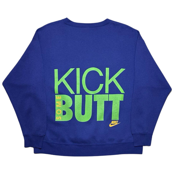 Vintage Nike 'Can You Say Kick Some Butt' Crew Neck - L