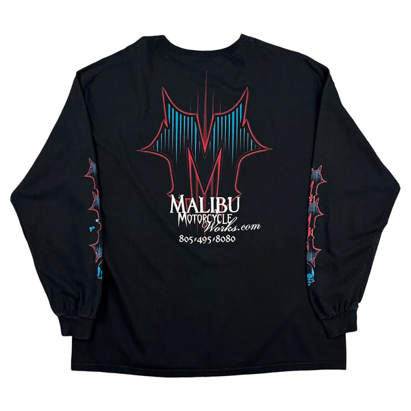 Vintage Malibu Motorcycle Works Long Sleeve - XXL
