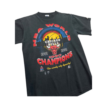 Vintage 1993 NBA World Champions Chicago Bulls Tee - L