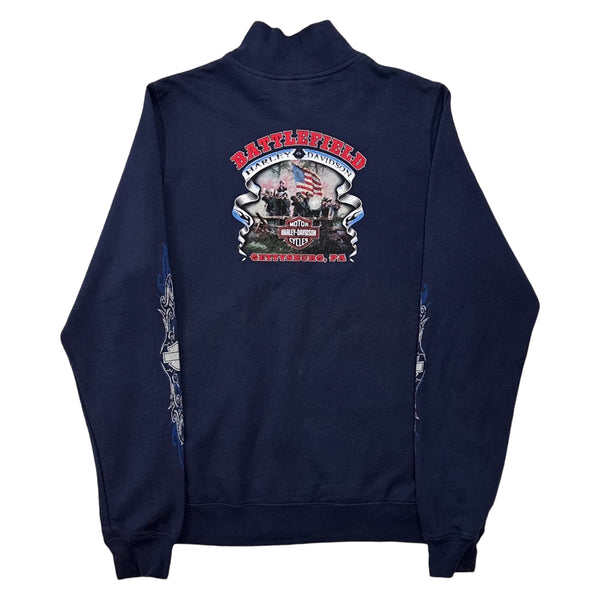 Vintage Harley Davidson Zip Up - M