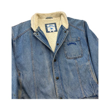 Load image into Gallery viewer, Vintage Camel Denim Jacket - XL
