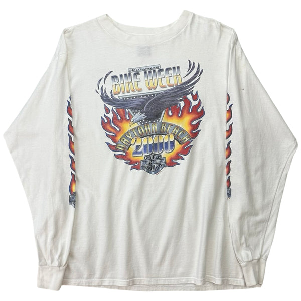 Vintage Harley-Davidson Daytona Beach Long Sleeve Tee - L
