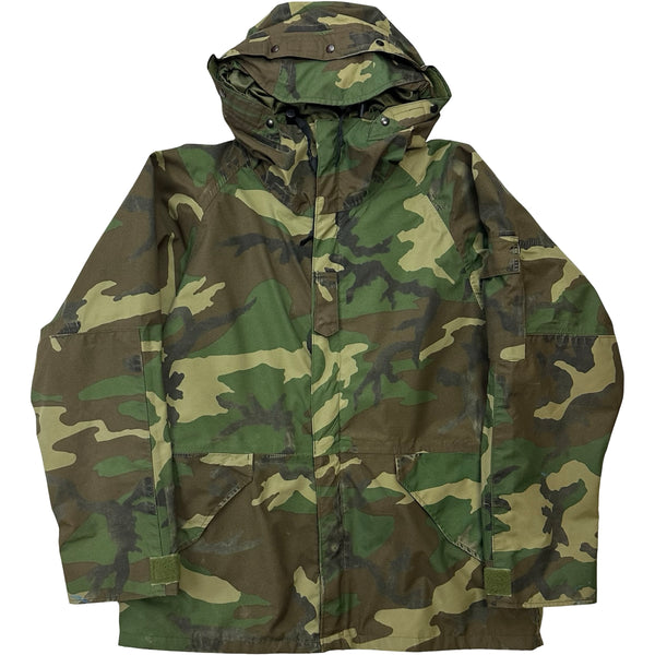 Vintage Camo Parka Military Jacket - XL